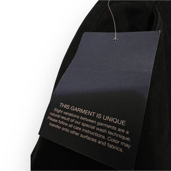 NWT GAP Classic Twill Black Ankle Cropped Pants Size 12 - Picture 8 of 11